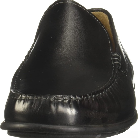 ECCO Classic Moccasins Black Leather Slip On Loafers, Men's Size 5-5.5 US/ EU 39 - Picture 2 of 10